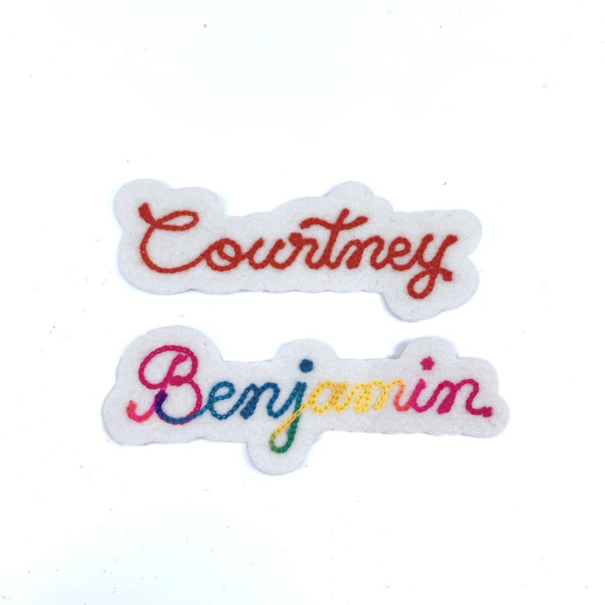 CUSTOM Mini Cut Felt Patches - World Famous Original