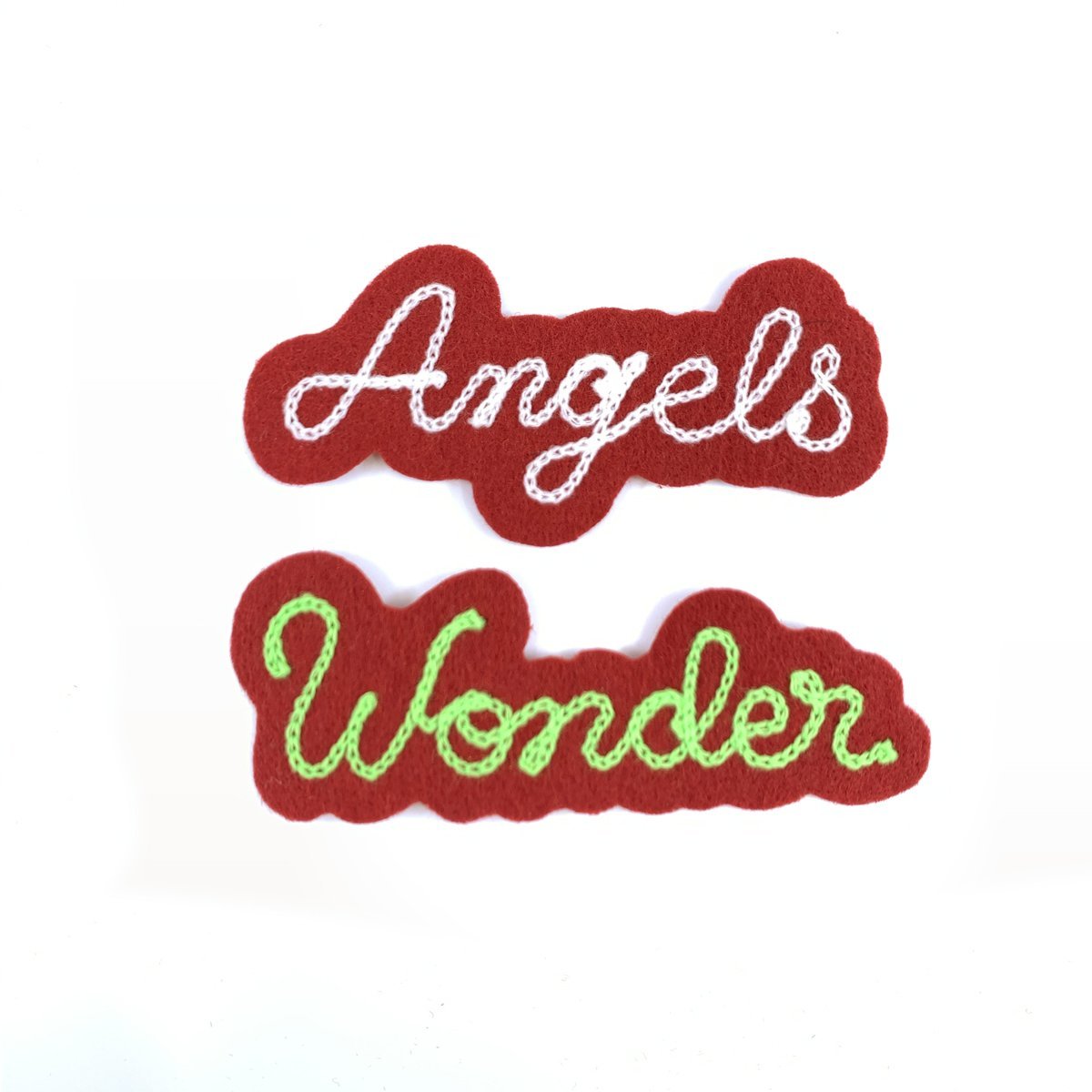 CUSTOM Mini Cut Felt Patches - World Famous Original