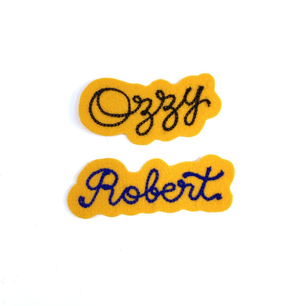 CUSTOM Mini Cut Felt Patches - World Famous Original