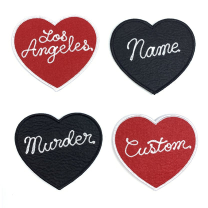 Custom Mini Heart Patches - World Famous Original