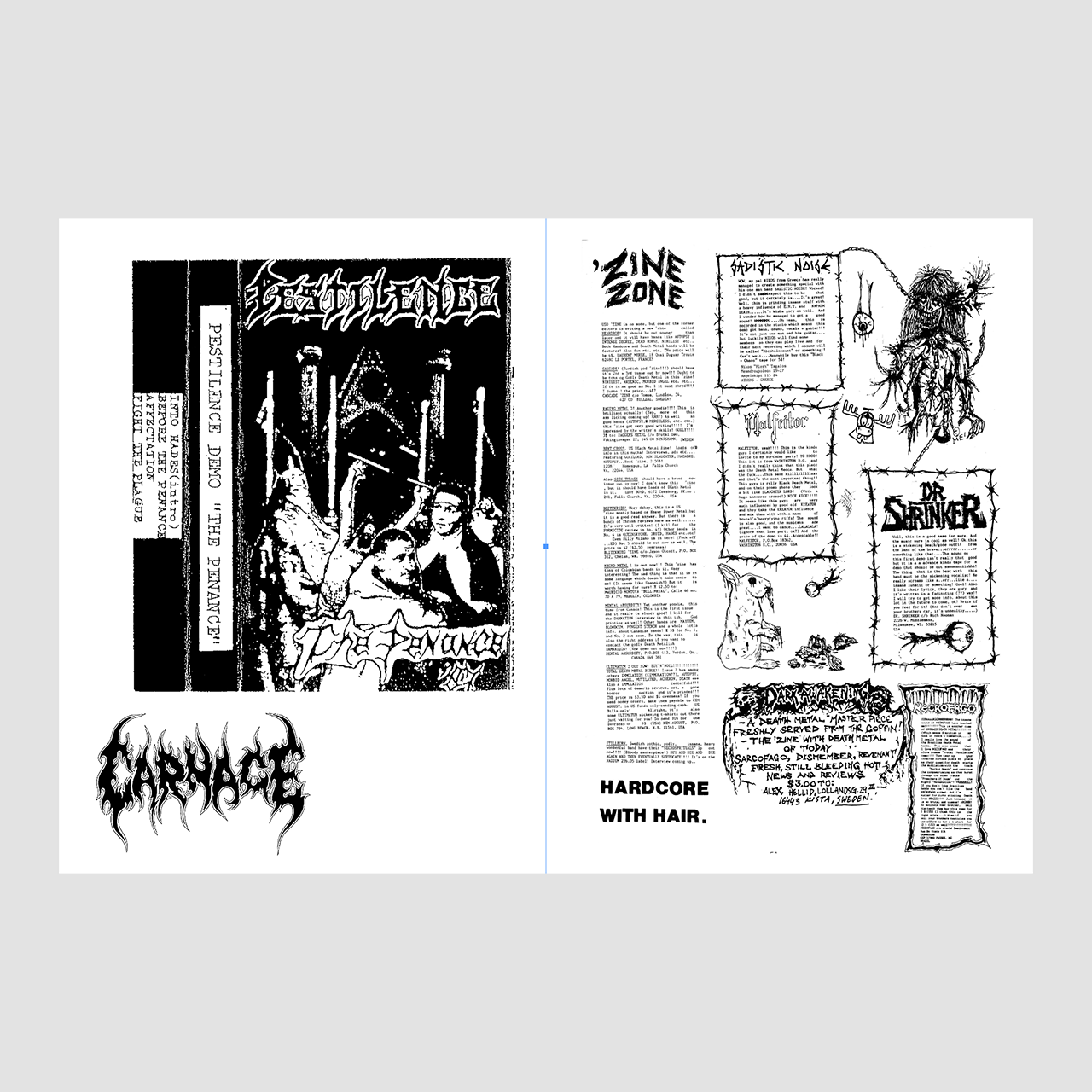 Death Metal Graphics 1980-2020