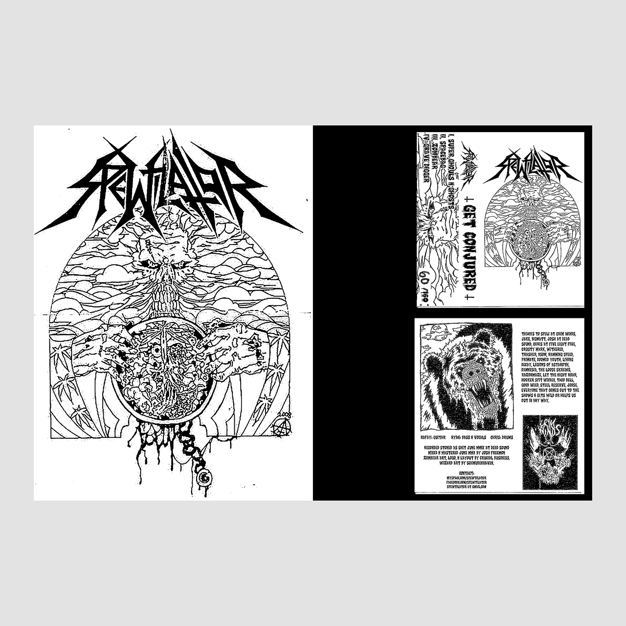 Death Metal Graphics 1980-2020