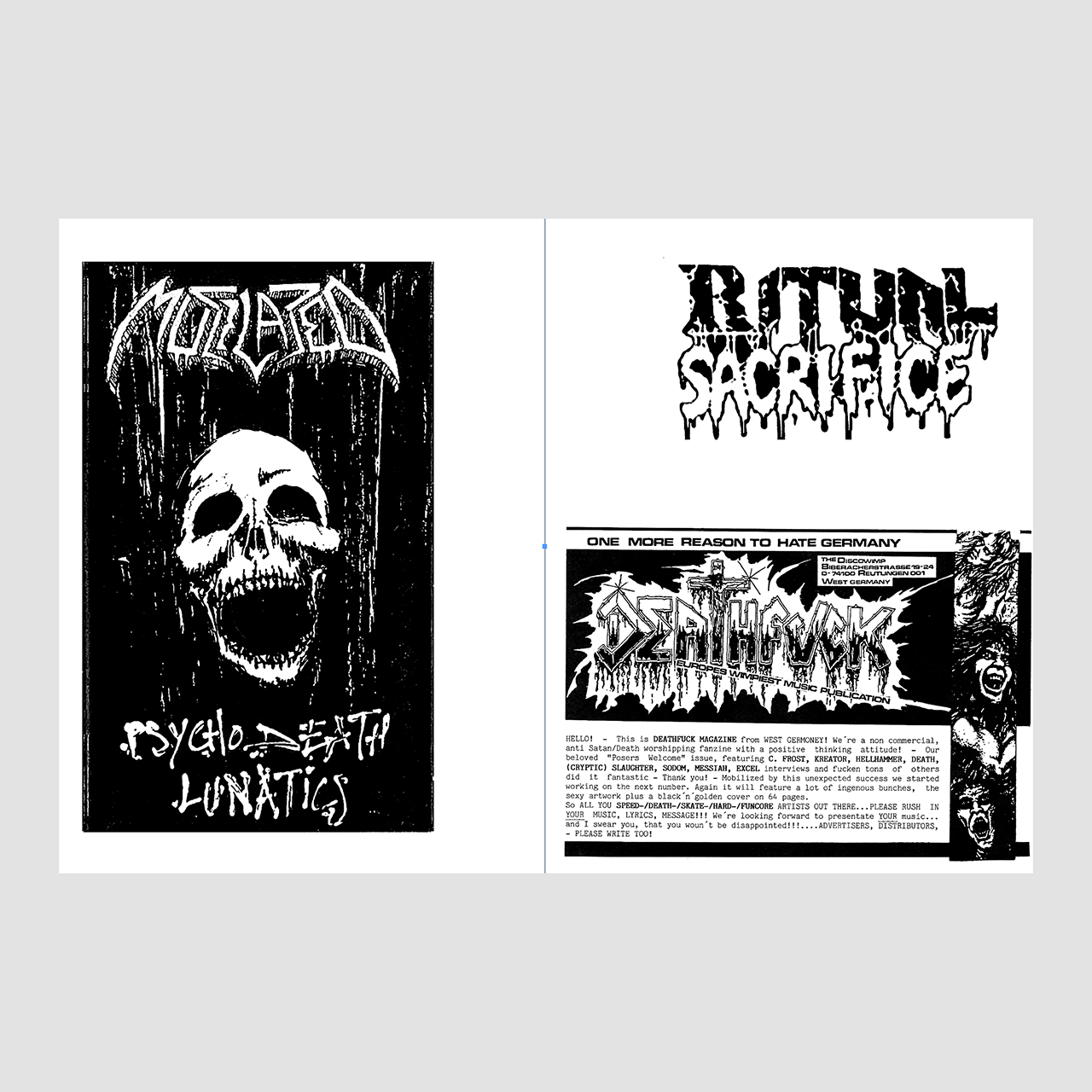 Death Metal Graphics 1980-2020
