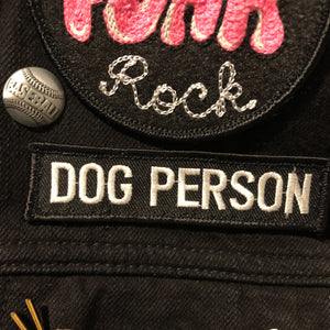 Dog Person Patch - World Famous Original