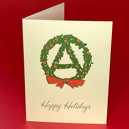Anarchist Happy Holidays Cards