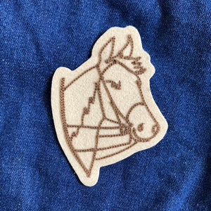 Horse - Chainstitch Patch - World Famous Original