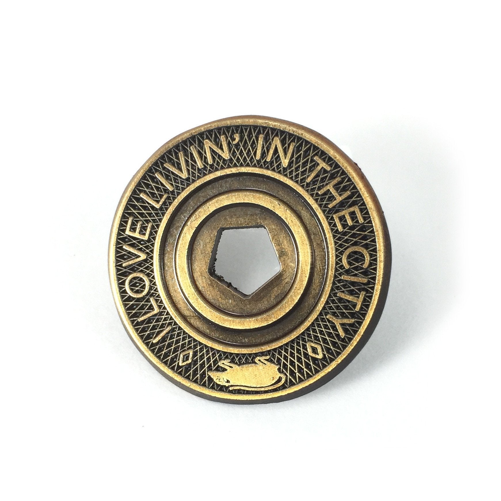 I Love Livin' In The City Pin - World Famous Original