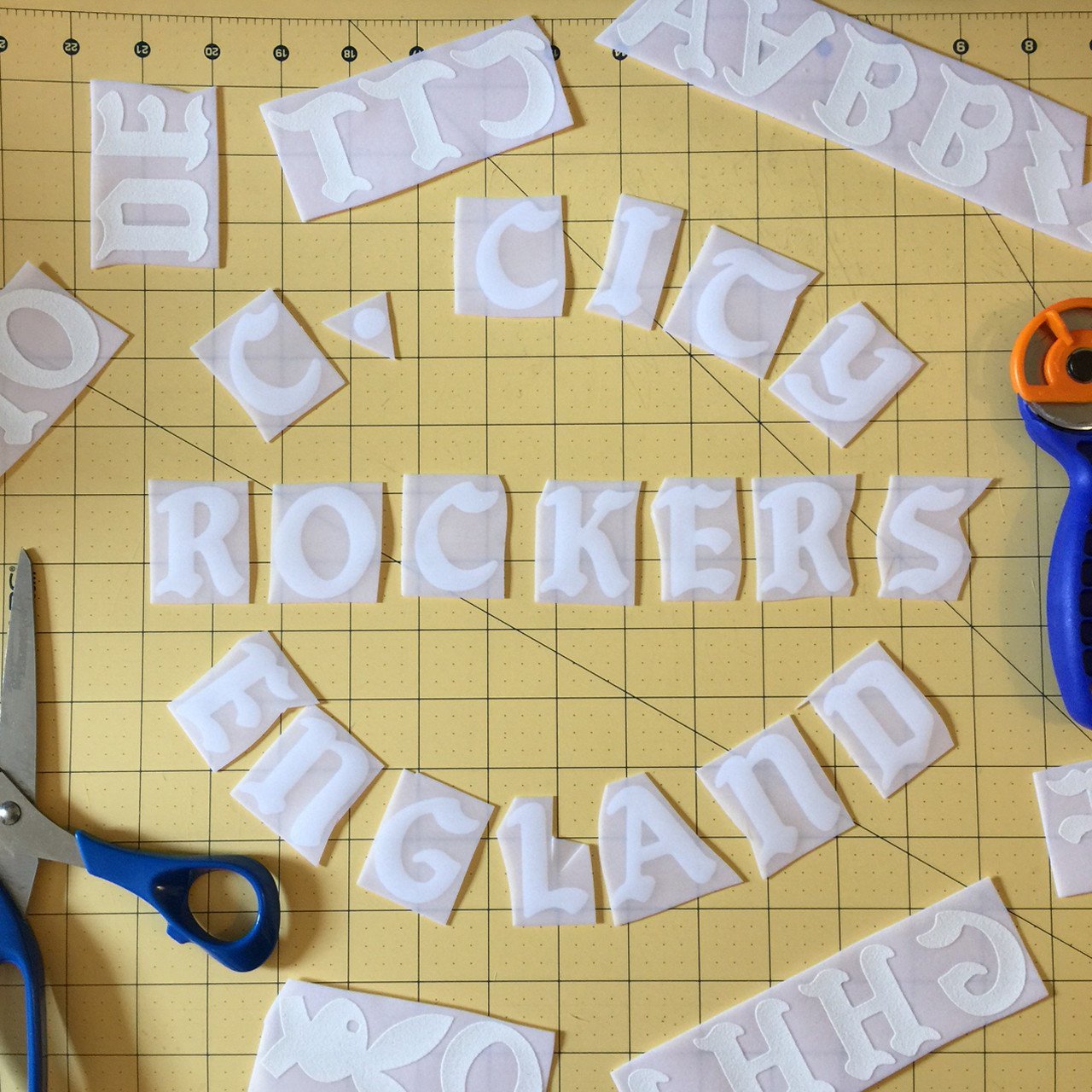 Iron-on Letter Sets - World Famous Original