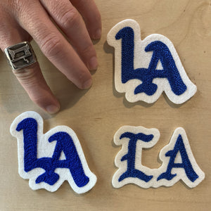 LA Los Angeles Chainstitch Patch - World Famous Original