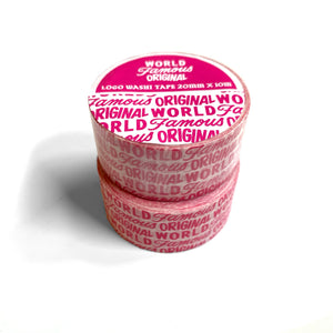 World Famous Original Logo Washi Tape