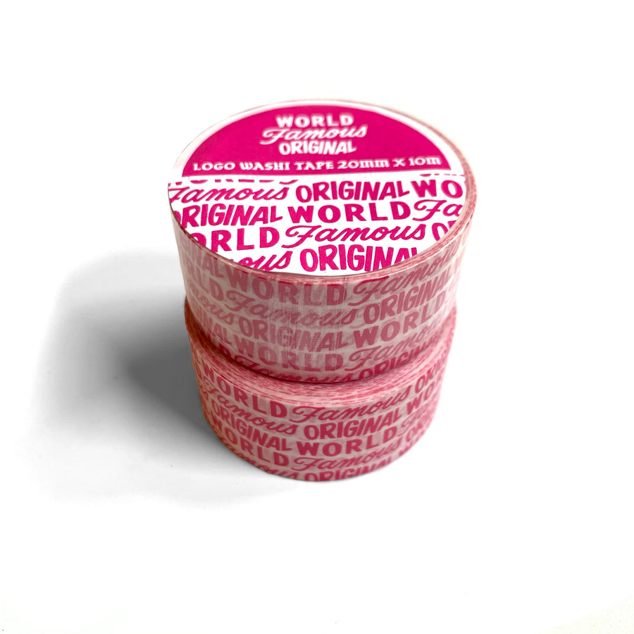 World Famous Original Logo Washi Tape