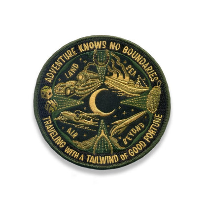 Lucky Travel Patch - Adventure Knows No Boundries - World Famous Original