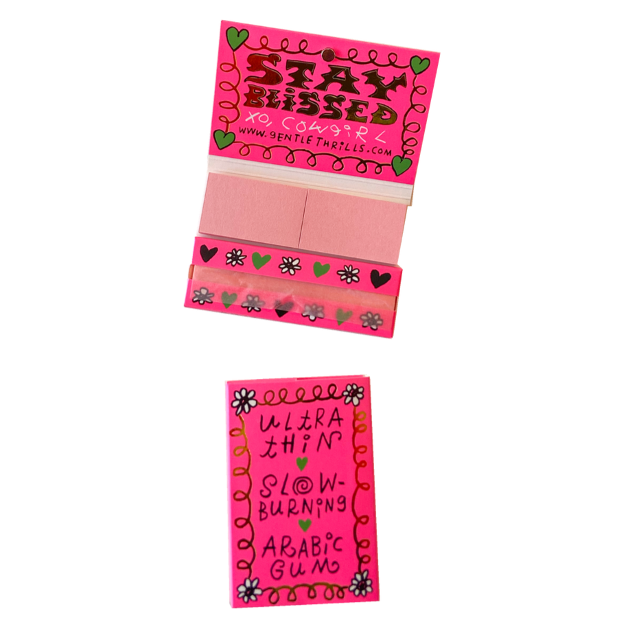 Gentle Thrills Hot Pink Rolling Papers