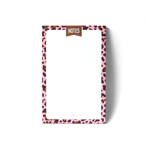 Pink Leopard Notepad