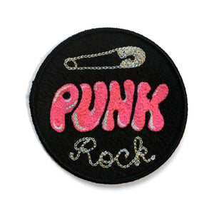 Punk Rock - Chainstitch patch - World Famous Original