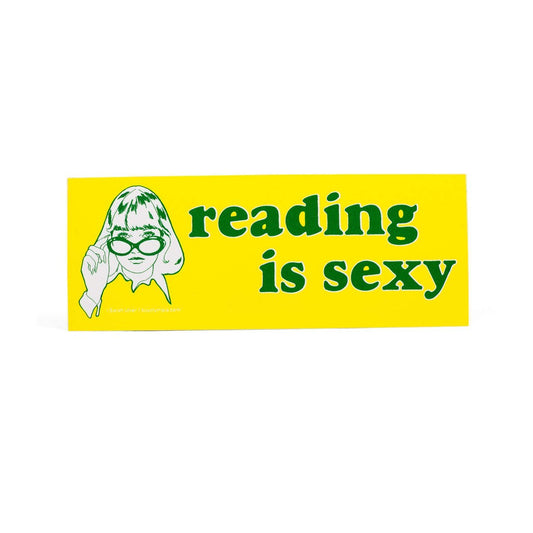 Reading Is Sexy Sticker - World Famous Original
