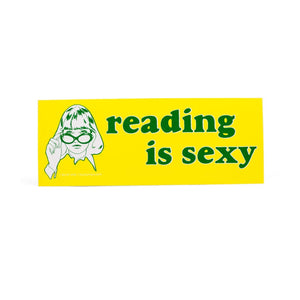 Reading Is Sexy Sticker - World Famous Original