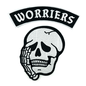 Worriers Anxiety Club - Back Patches - World Famous Original